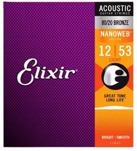 Elixir Strings 80/20 Acoustic Guitar Strings