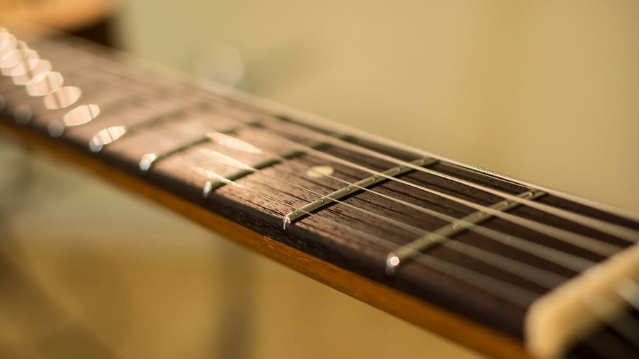 Rosewood guitar neck