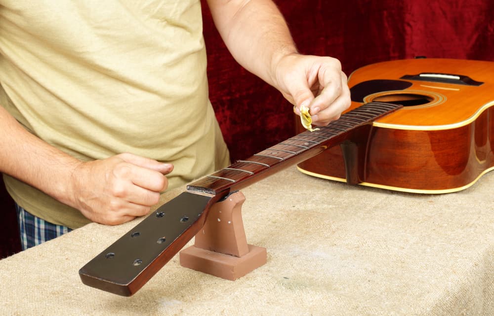 Refinishing a guitar